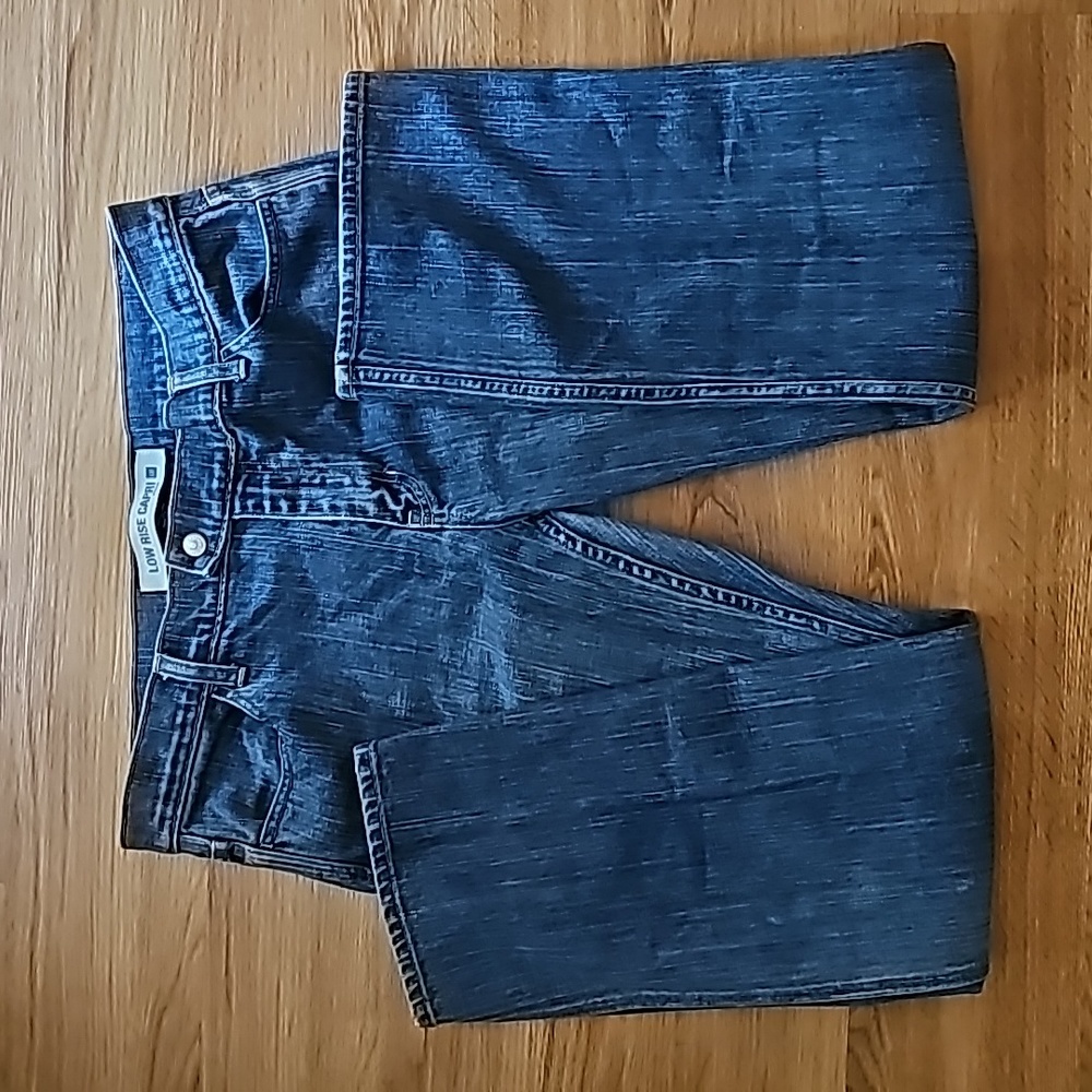 Womens Gap Low Rise Capri Stretch  Size 14.